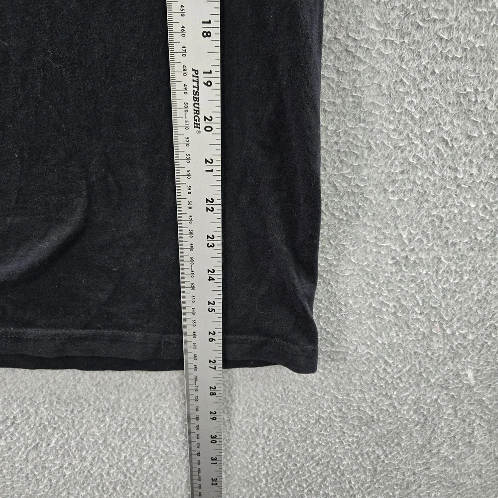 Wash With Souls Men Shirt M Black Graphic Print‎ Skull Crossbones Band Tee
